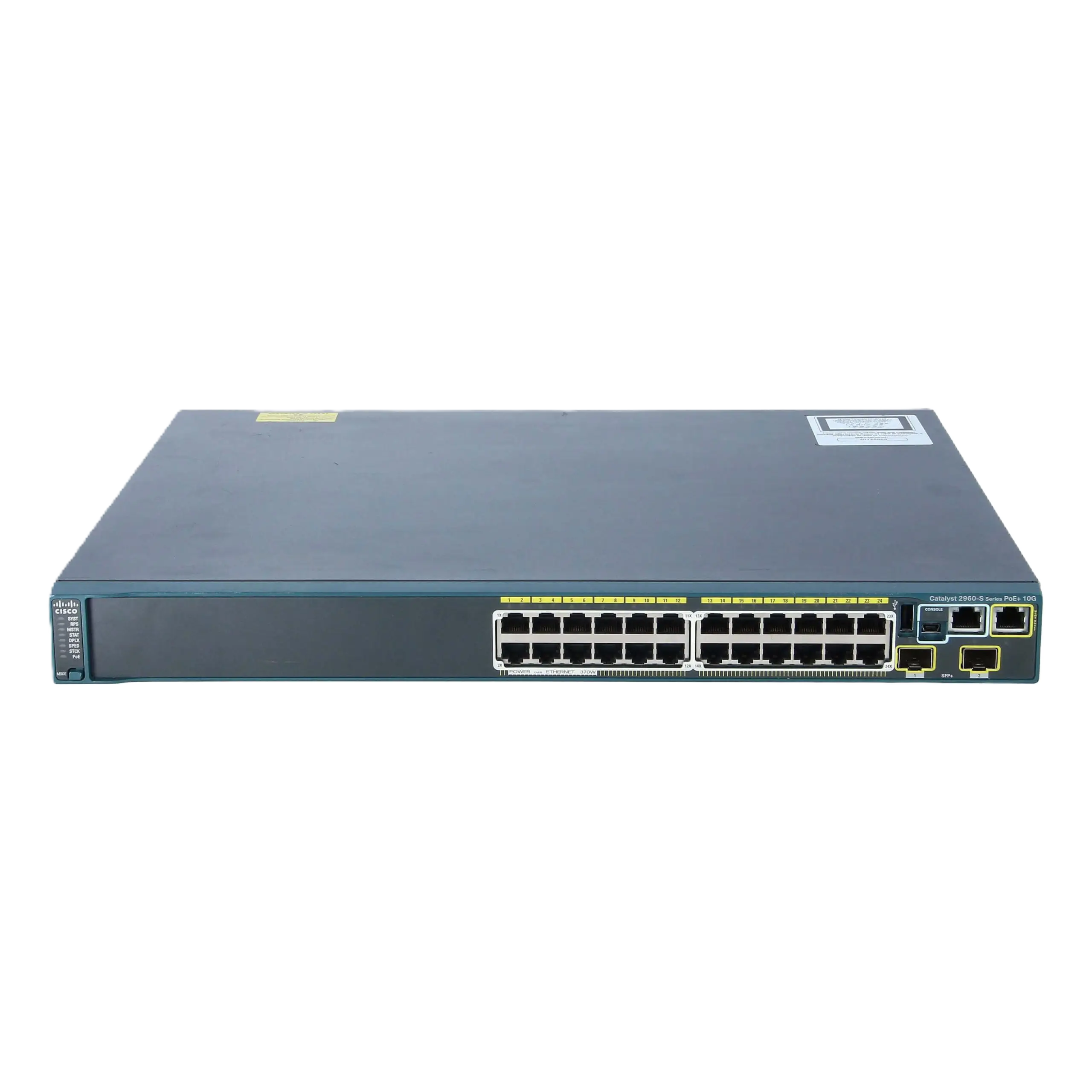 سوئیچ مدیریتی 24 پورت گیگابیتی POE سیسکو WS-C2960S-24PS-L