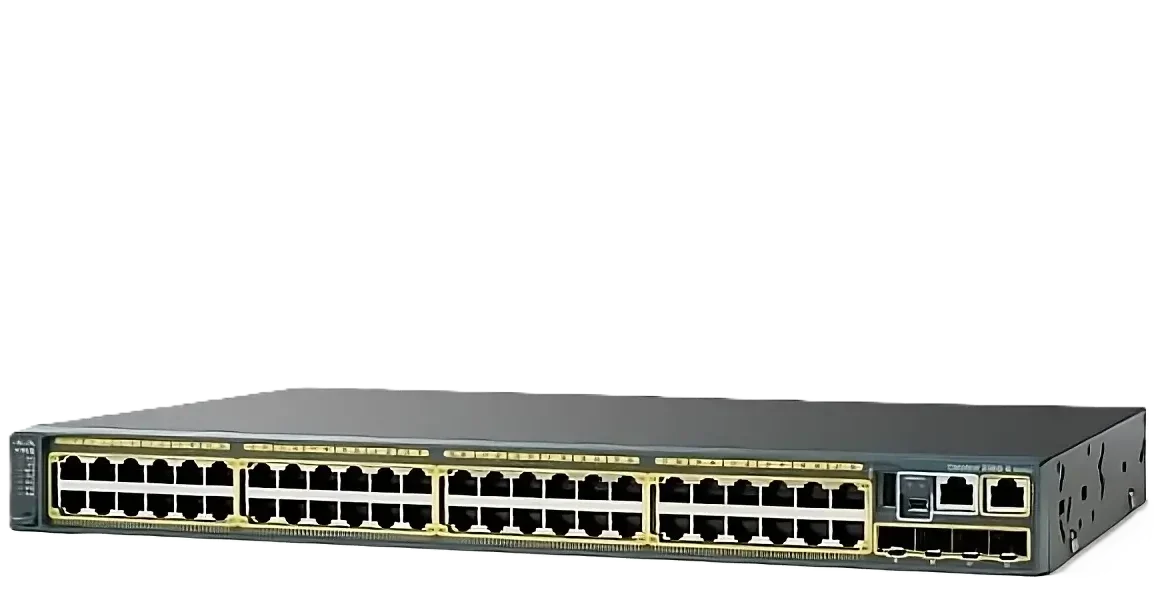 سوئیچ مدیریتی 48 پورت گیگابیتی POE سیسکو WS-C2960S-48FPS-L