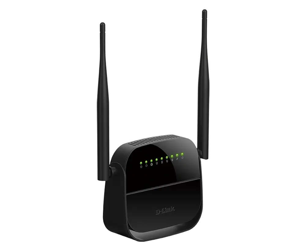 مودم روتر +ADSL2 بی سیم دی-لینک N300 مدل D-Link DSL-124