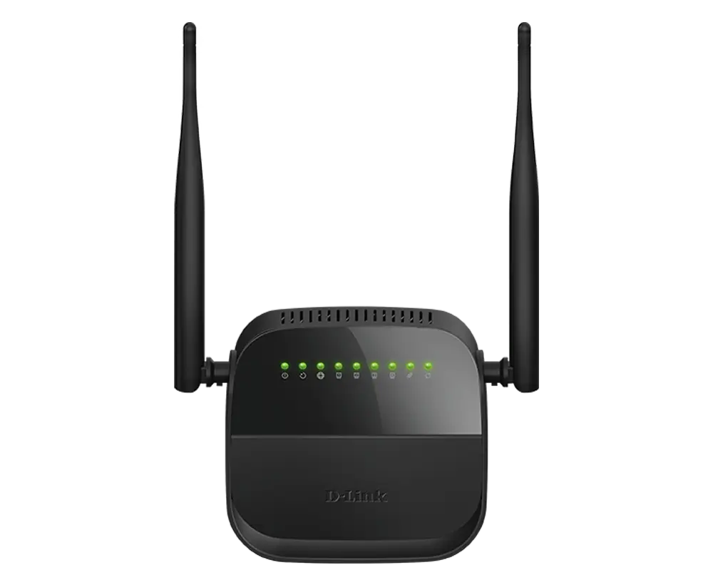 مودم روتر +ADSL2 بی سیم دی-لینک N300 مدل D-Link DSL-124