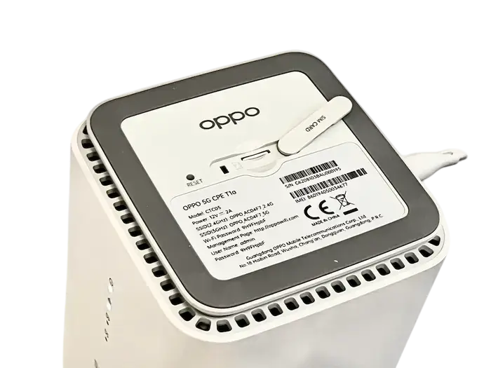 مودم روتر 5G سیمکارتی دوباند Cat 20 اوپو مدل OPPO CPE T1a