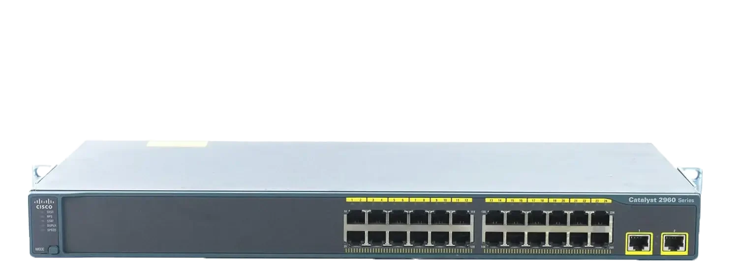 سوئیچ مدیریتی 24 پورت مگابیتی سیسکو مدل WS-C2960-24TT-L