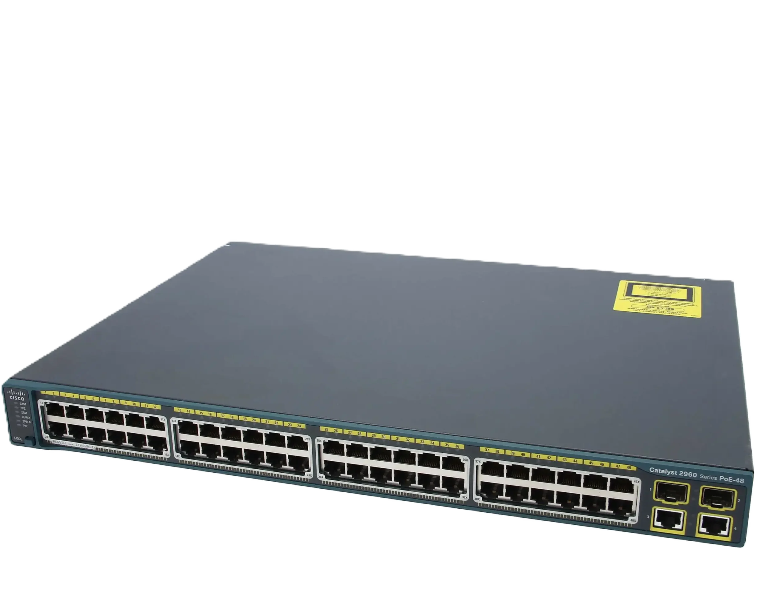 سوئیچ مدیریتی 48 پورت مگابیتی POE سیسکو WS-C2960-48PST-L