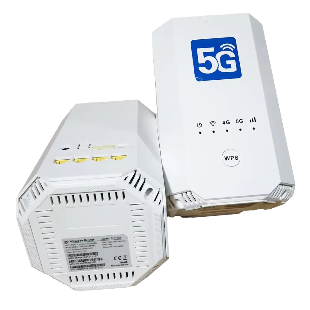 مودم وایرلس 5G/TDLTE بیسیم دوباند AX1800 دو مدل ZLT X28 Pro