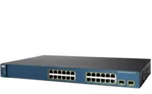 سوئیچ مدیریتی 24 پورت مگابیتی POE سیسکو WS-C3560-24PS-S