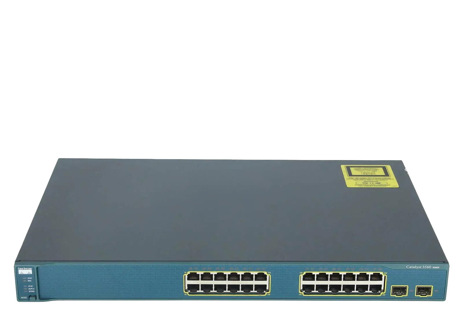 سوئیچ مدیریتی 24 پورت مگابیتی سیسکو مدل WS-C3560-24TS-S