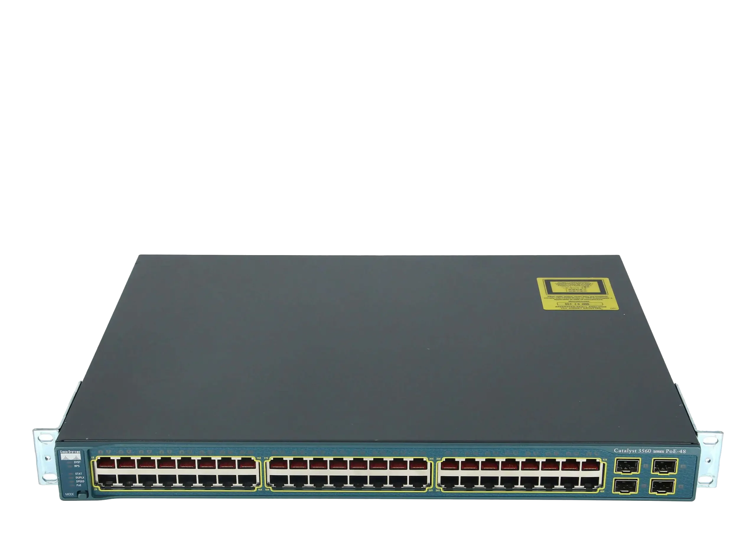 سوئیچ مدیریتی 48 پورت مگابیتی POE سیسکو WS-C3560-48PS-S
