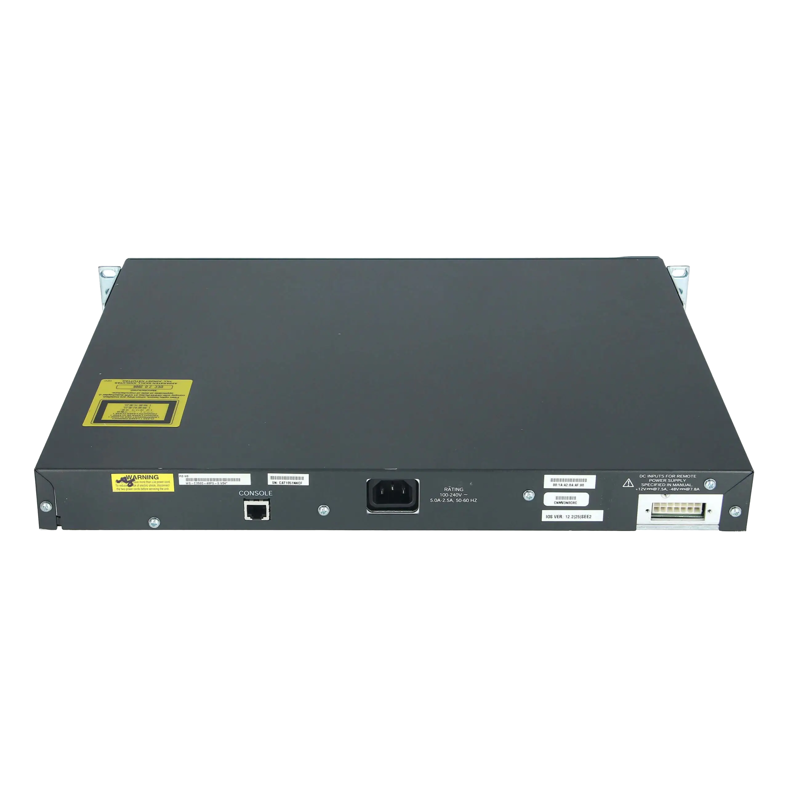 سوئیچ مدیریتی 48 پورت مگابیتی POE سیسکو WS-C3560-48PS-S