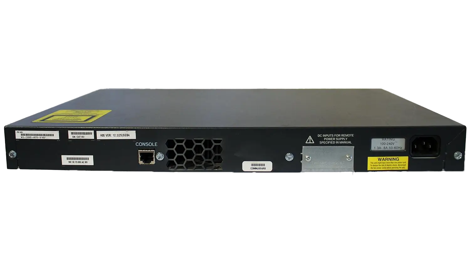 سوئیچ مدیریتی 48 پورت مگابیتی سیسکو مدل WS-C3560-48TS-S