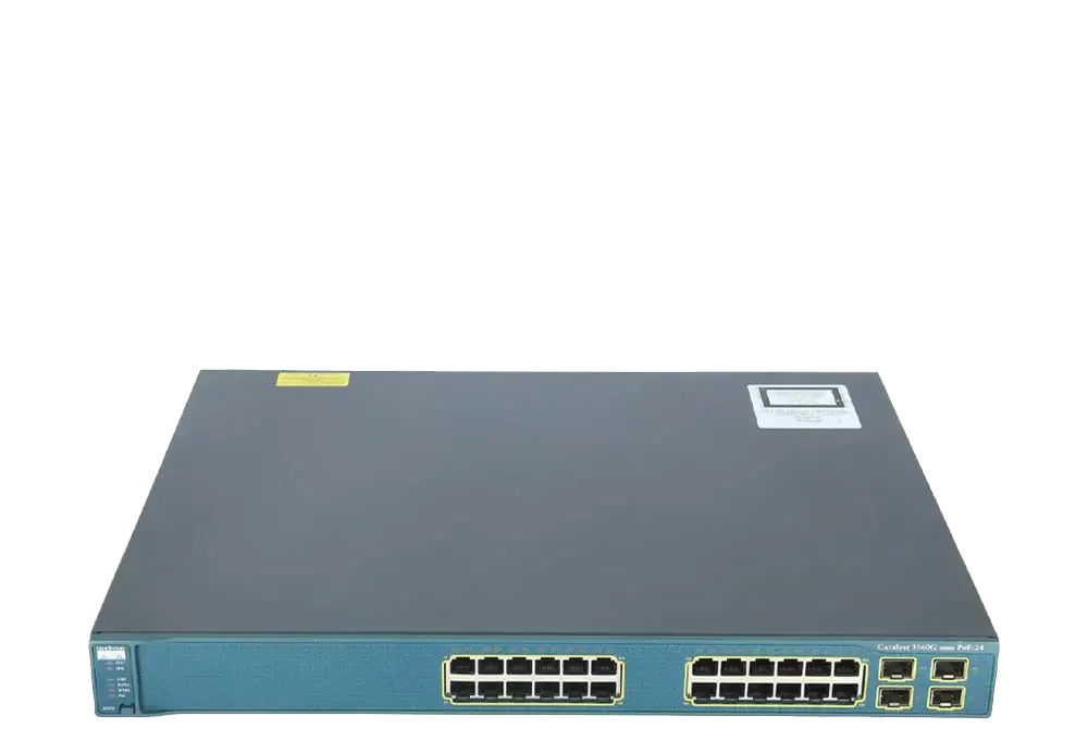سوئیچ مدیریتی 24 پورت گیگابیتی POE سیسکو WS-C3560G-24PS-S
