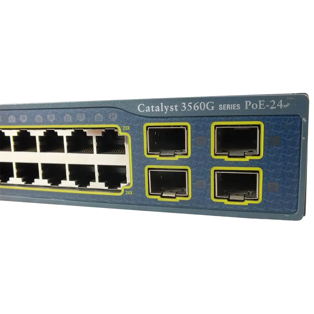 سوئیچ مدیریتی 24 پورت گیگابیتی POE سیسکو WS-C3560G-24PS-S