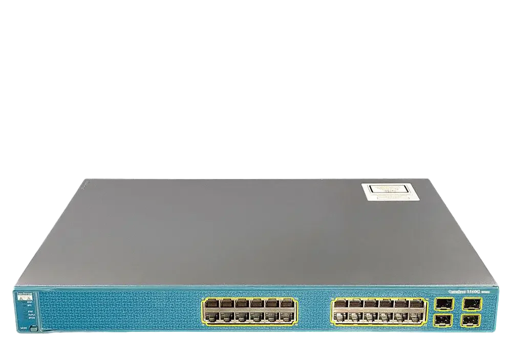 سوئیچ مدیریتی 24 پورت گیگابیتی سیسکو مدل WS-C3560G-24TS-S