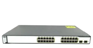 سوئیچ مدیریتی 24 پورت مگابیتی POE سیسکو WS-C3750-24PS-S