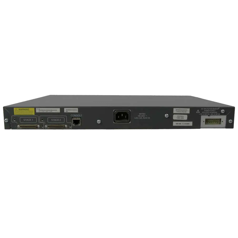 سوئیچ مدیریتی 24 پورت مگابیتی POE سیسکو WS-C3750-24PS-S