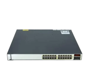 سوئیچ مدیریتی 24 پورت گیگابیتی سیسکو مدل WS-C3750E-24TD-S