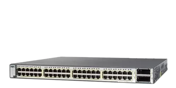 سوئیچ مدیریتی 48 پورت گیگابیتی POE سیسکو WS-C3750E-48PD-S