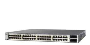 سوئیچ مدیریتی 48 پورت گیگابیتی سیسکو مدل WS-C3750E-48TD-S