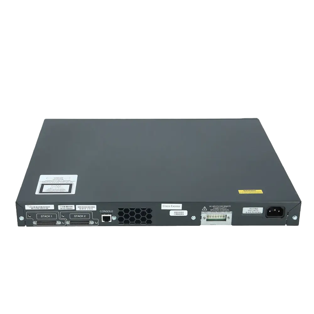 سوئیچ مدیریتی 24 پورت گیگابیتی سیسکو مدل WS-C3750G-24PS-S