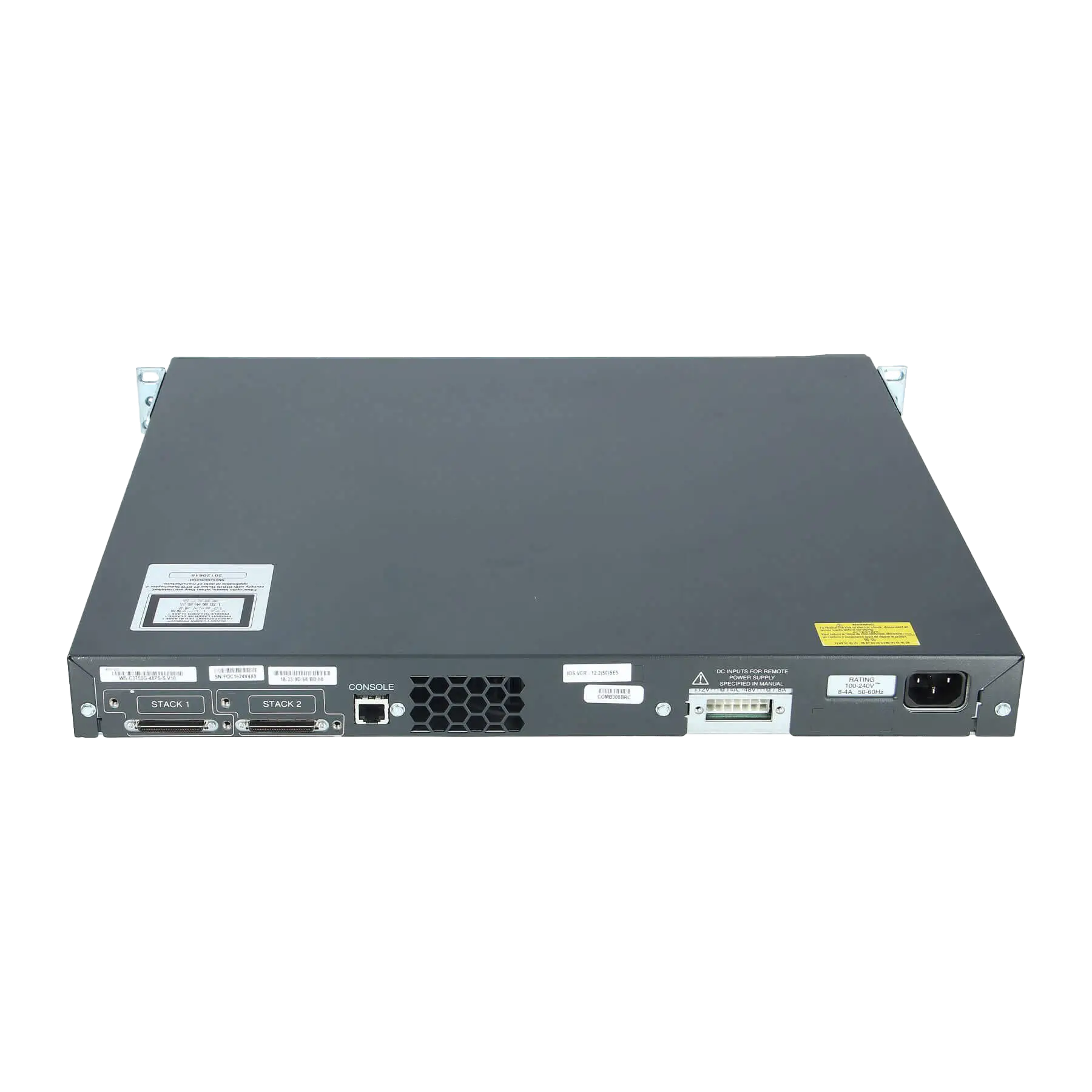 سوئیچ مدیریتی 48 پورت گیگابیتی POE سیسکو WS-C3750G-48PS-S