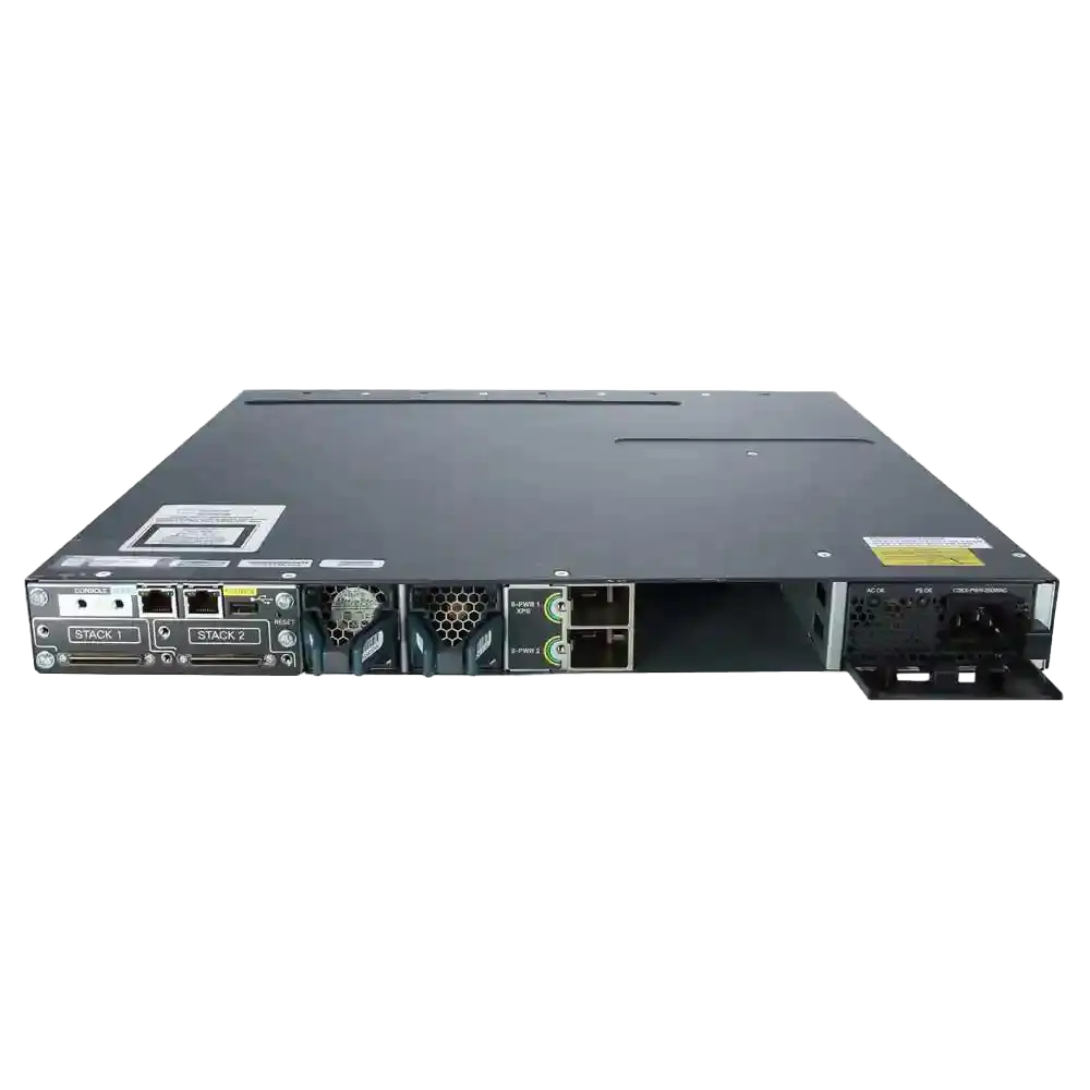 سوئیچ مدیریتی 12پورت گیگابیتی فیبرنوری سیسکو WS-C3750X-12S-S