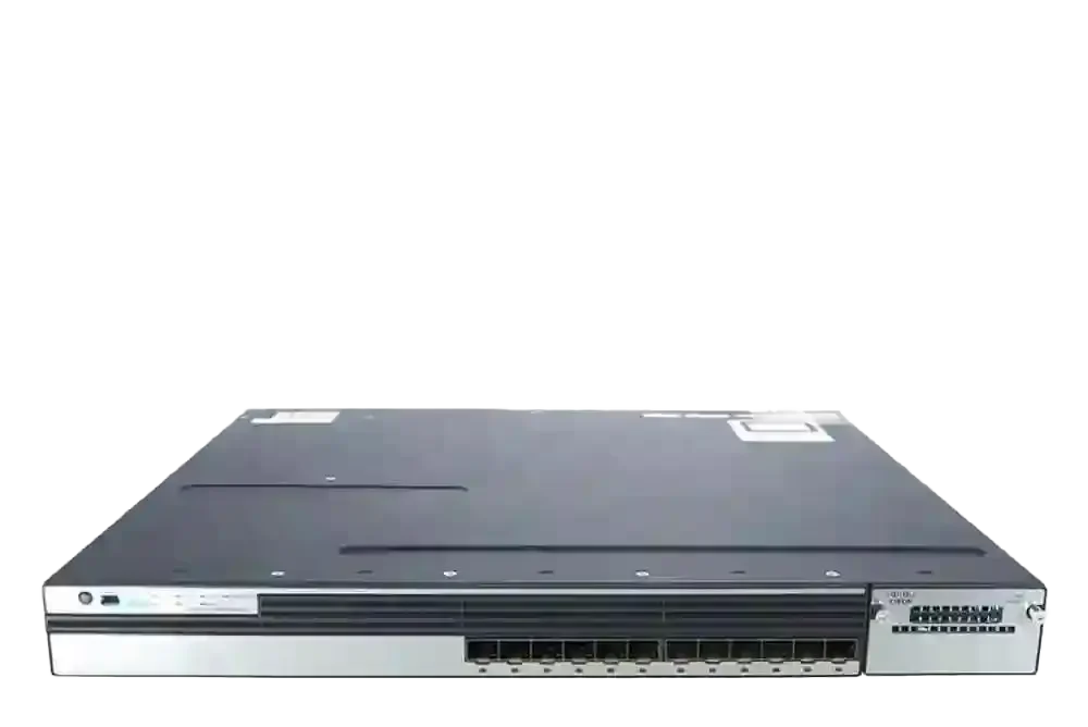 سوئیچ مدیریتی 12پورت گیگابیتی فیبرنوری سیسکو WS-C3750X-12S-S