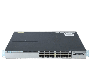 سوئیچ مدیریتی 24 پورت گیگابیتی POE سیسکو WS-C3750X-24P-S