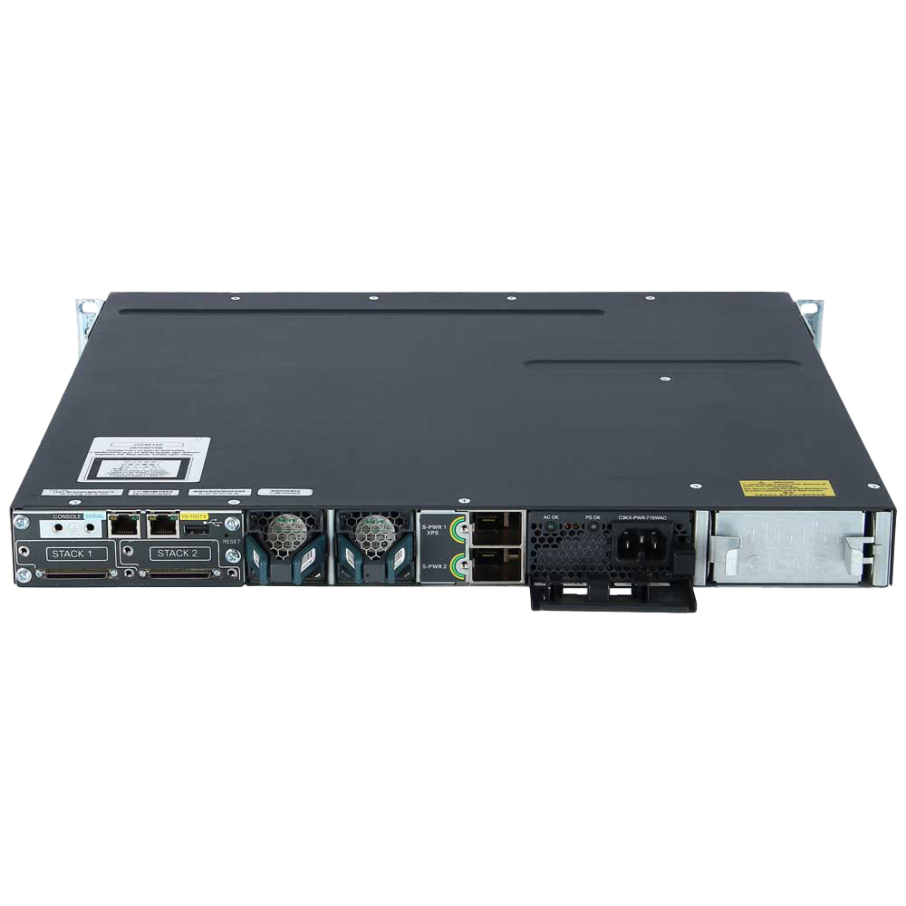 سوئیچ مدیریتی 24 پورت گیگابیتی POE سیسکو WS-C3750X-24P-S
