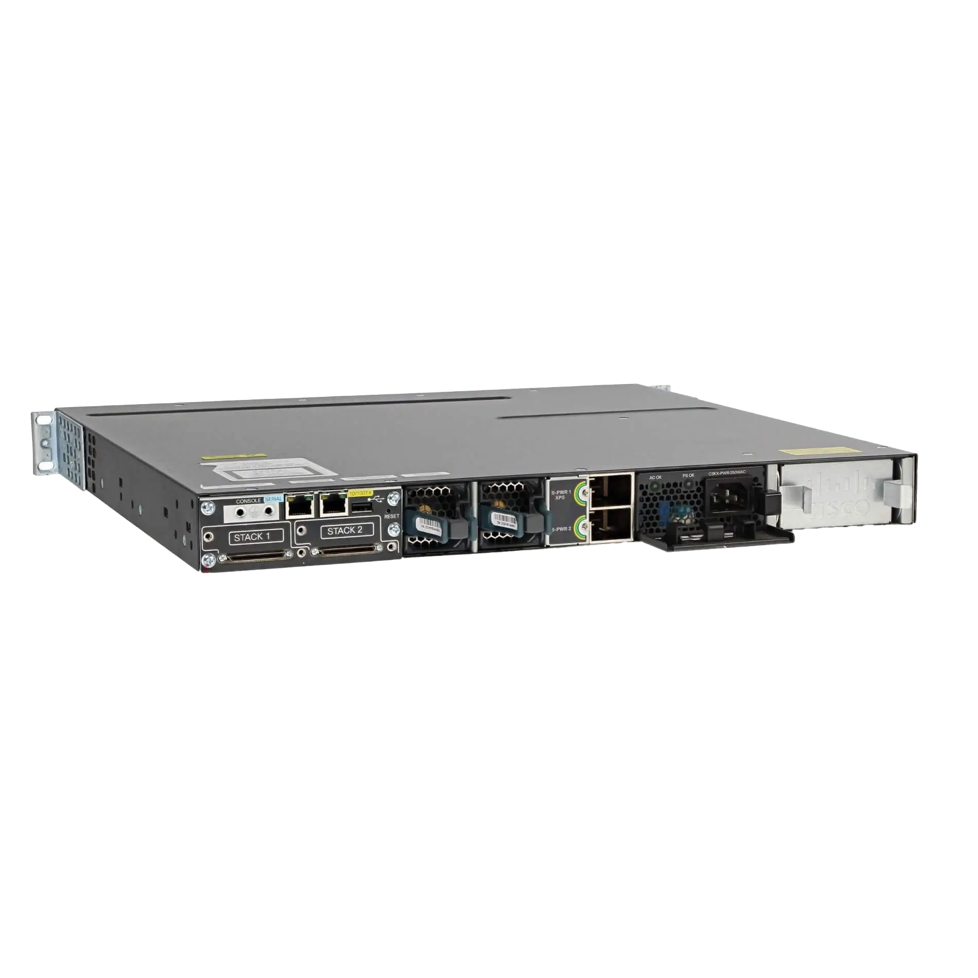 سوئیچ مدیریتی 24 پورت گیگابیتی سیسکو مدل WS-C3750X-24T-E