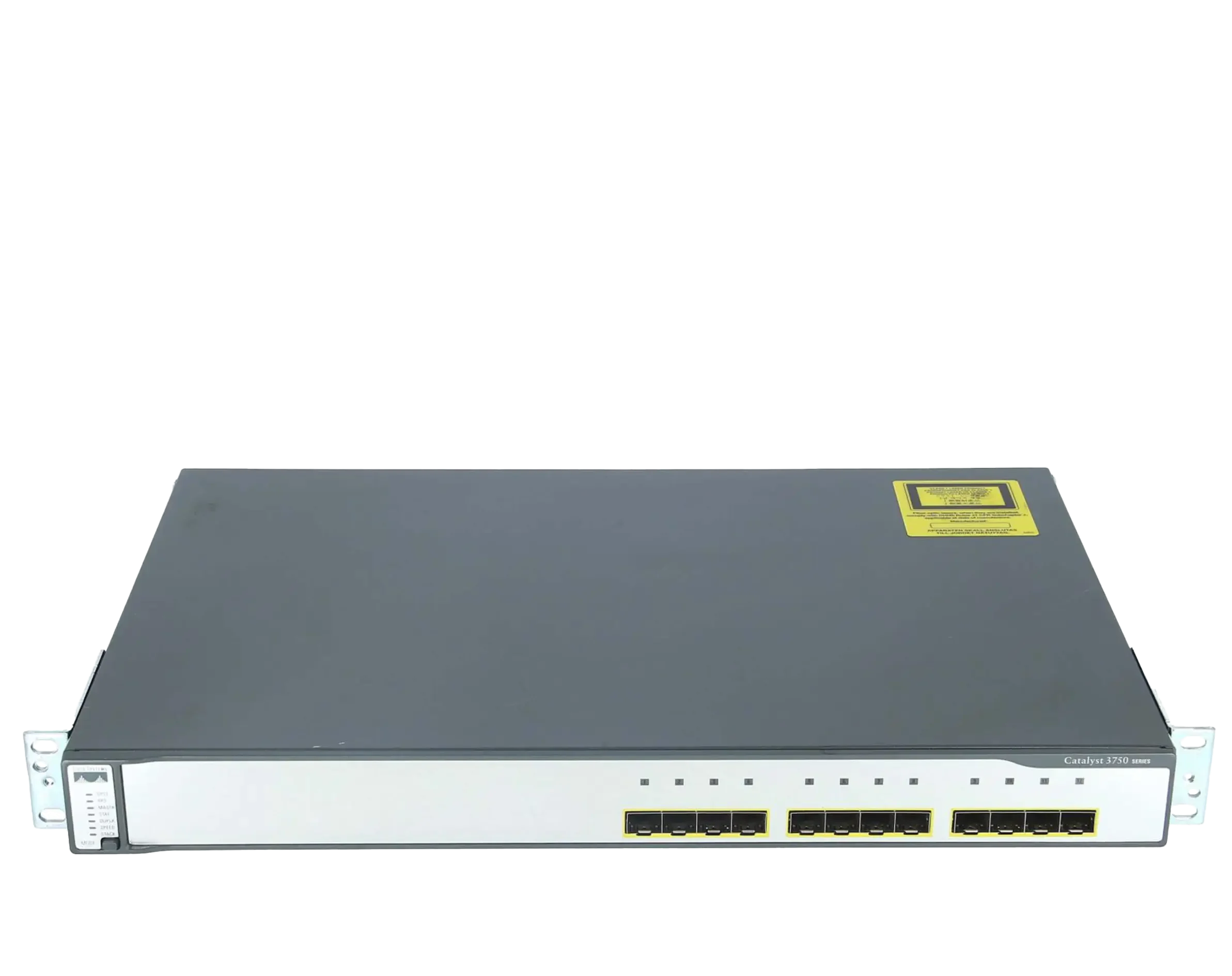 سوئیچ مدیریتی 12پورت گیگابیتی فیبرنوری سیسکو WS-C3750G-12S-E