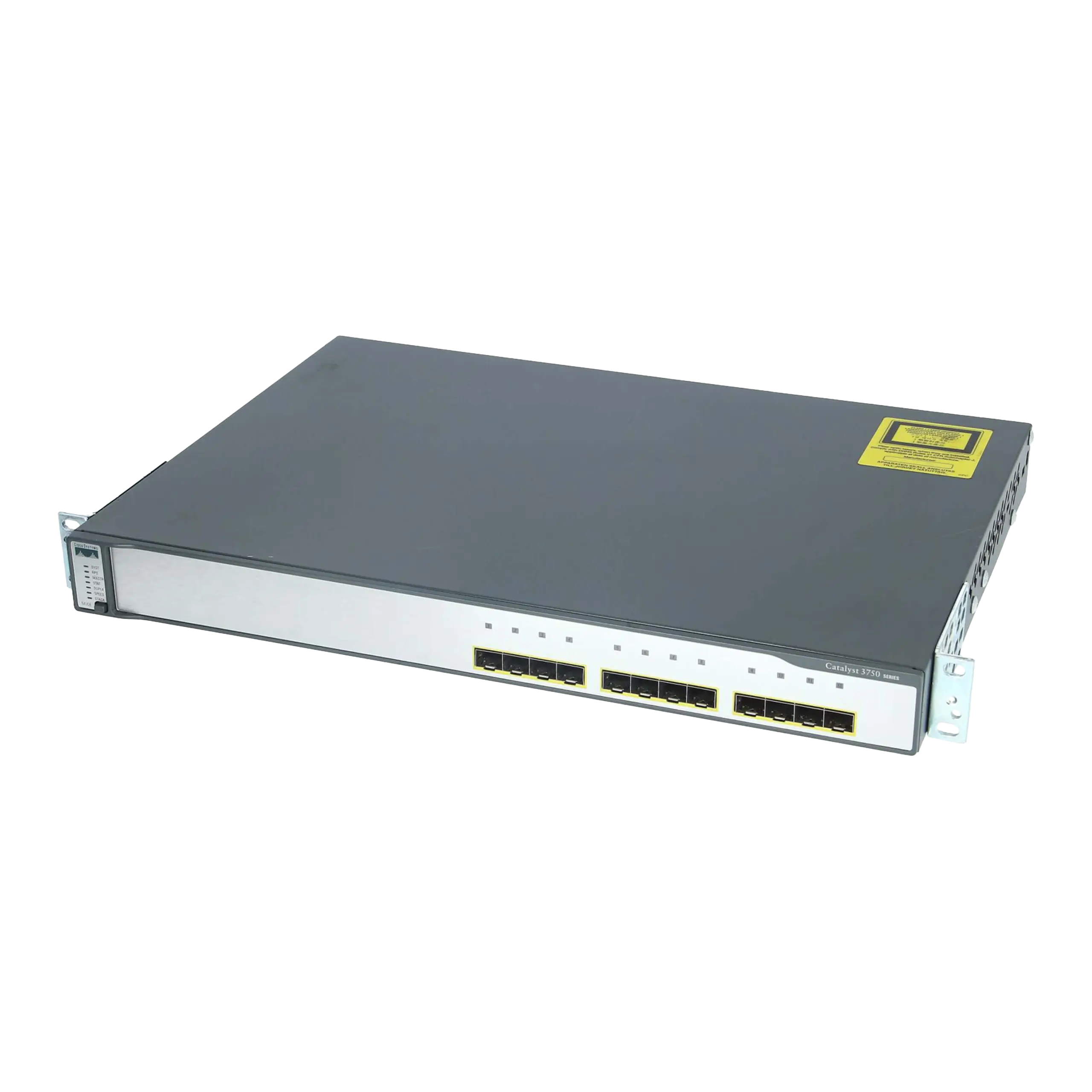 سوئیچ مدیریتی 12پورت گیگابیتی فیبرنوری سیسکو WS-C3750G-12S-E