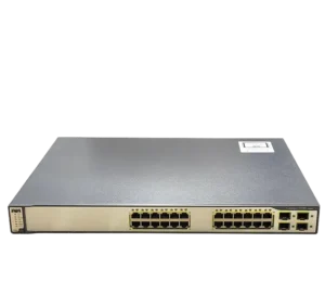 سوئیچ مدیریتی 24 پورت گیگابیتی سیسکو مدل WS-C3750G-24TS-S-1U