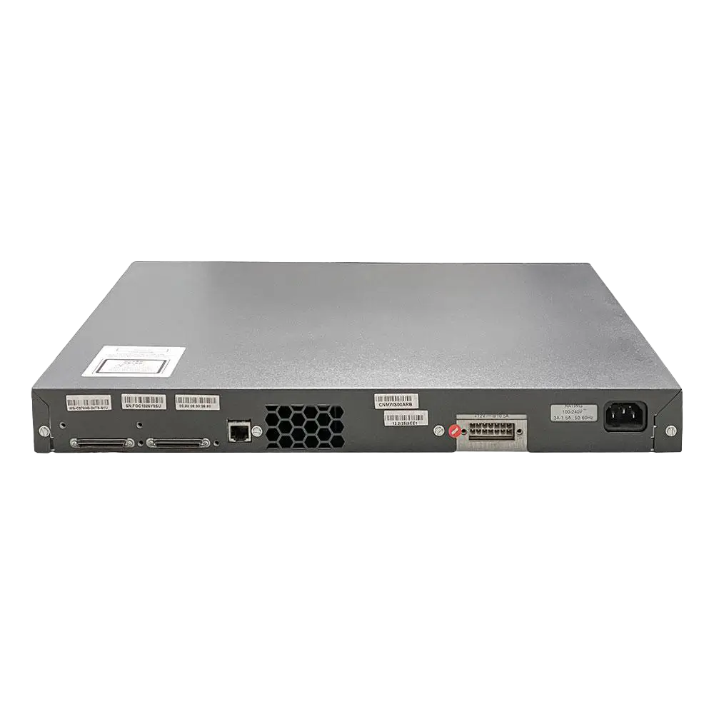 سوئیچ مدیریتی 24 پورت گیگابیتی سیسکو مدل WS-C3750G-24TS-S-1U