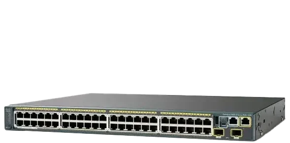 سوئیچ مدیریتی 48 پورت گیگابیتی POE سیسکو WS-C2960X-48FPD-L