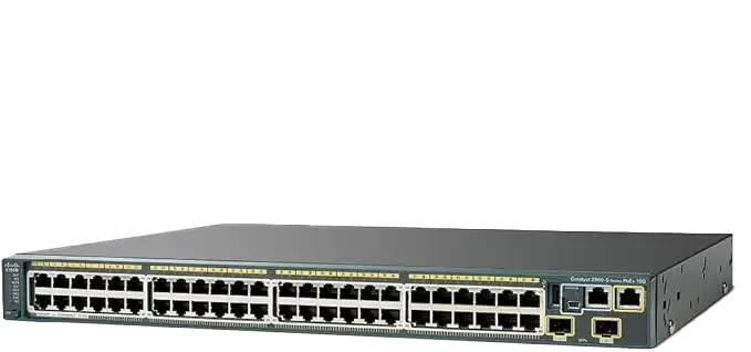 سوئیچ مدیریتی 48 پورت گیگابیتی POE سیسکو WS-C2960S-48LPD-L