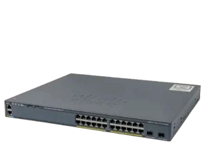 سوئیچ مدیریتی 24 پورت گیگابیتی POE سیسکو WS-C2960X-24PD-L