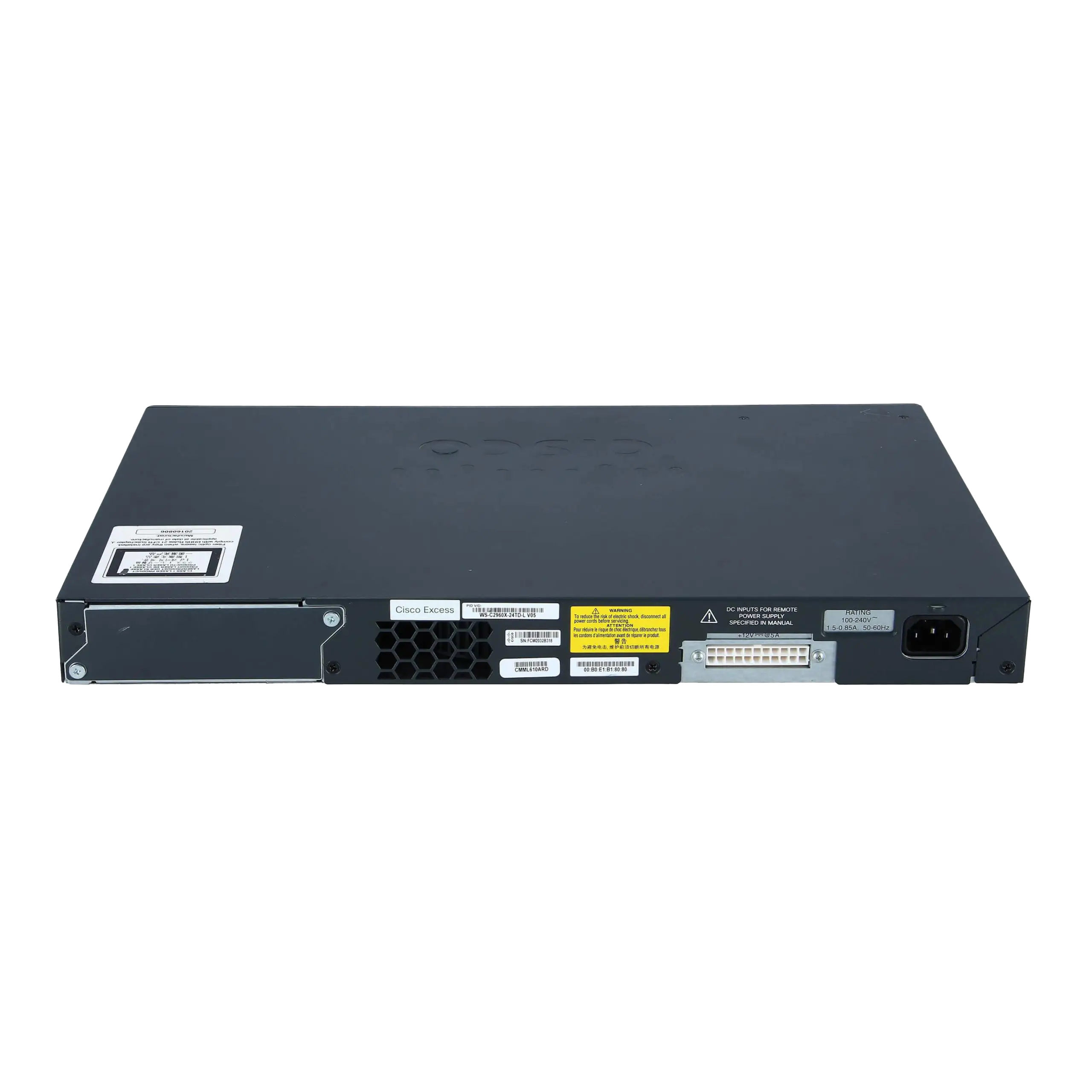 سوئیچ مدیریتی 24 پورت گیگابیتی سیسکو مدل WS-C2960X-24TD-L