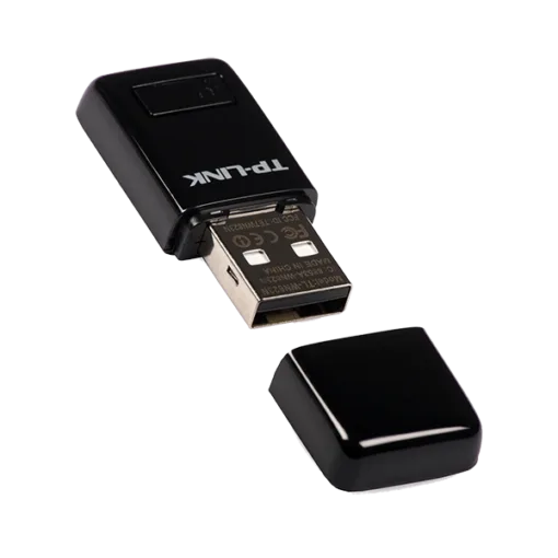 کارت شبکه وایرلس(بیسیم) USB تی پی لینک 300Mbps مدل TL-WN823N