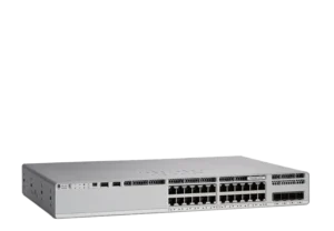 سوئیچ مدیریتی 24 پورت گیگابیتی POE سیسکو C9200L-24P-4G-E