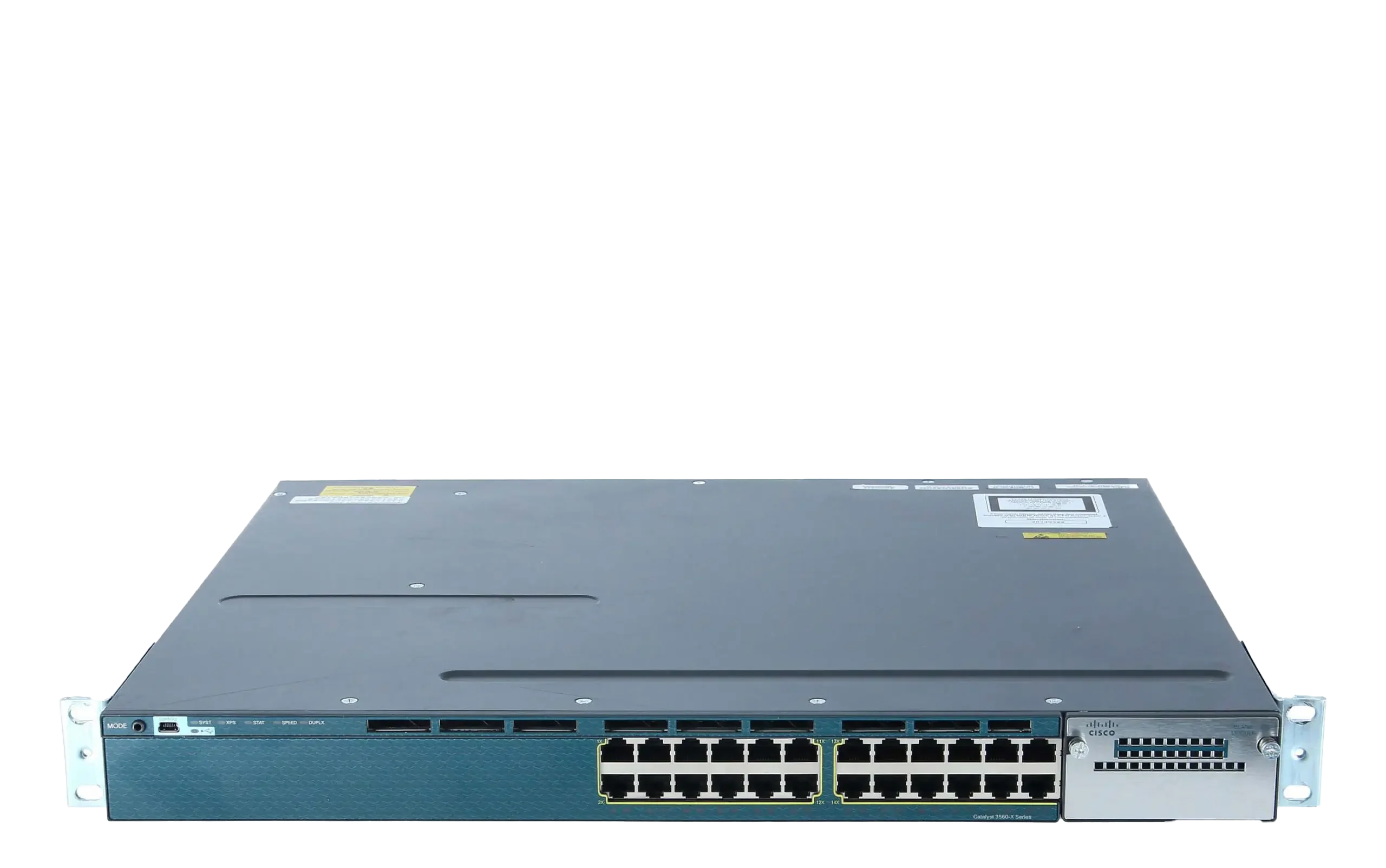 سوئیچ مدیریتی 24 پورت گیگابیتی POE سیسکو WS-C3560X-24P-S
