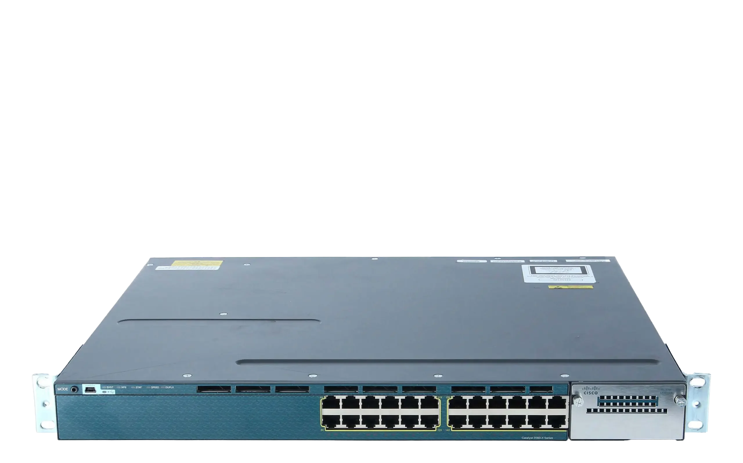 سوئیچ مدیریتی 24 پورت گیگابیتی سیسکو مدل WS-C3560X-24T-S