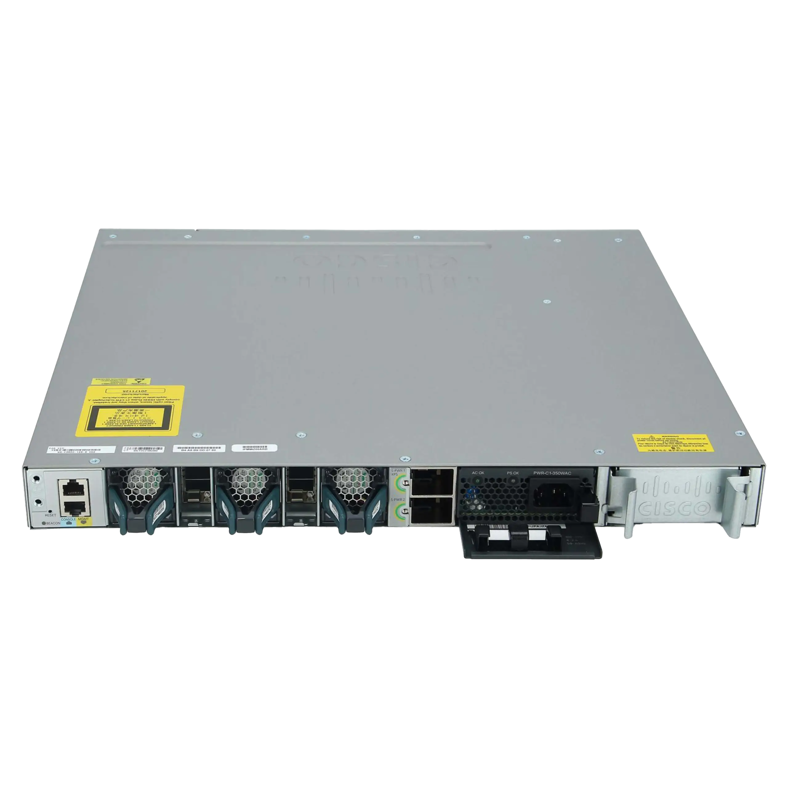 سوئیچ مدیریتی 12 پورت گیگابیتی فیبرنوری سیسکو WS-C3850-12S-E