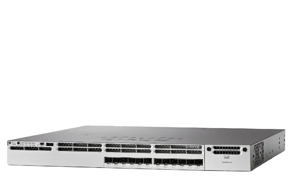 سوئیچ مدیریتی 12 پورت فیبرنوری سیسکو WS-C3850-12XS-S