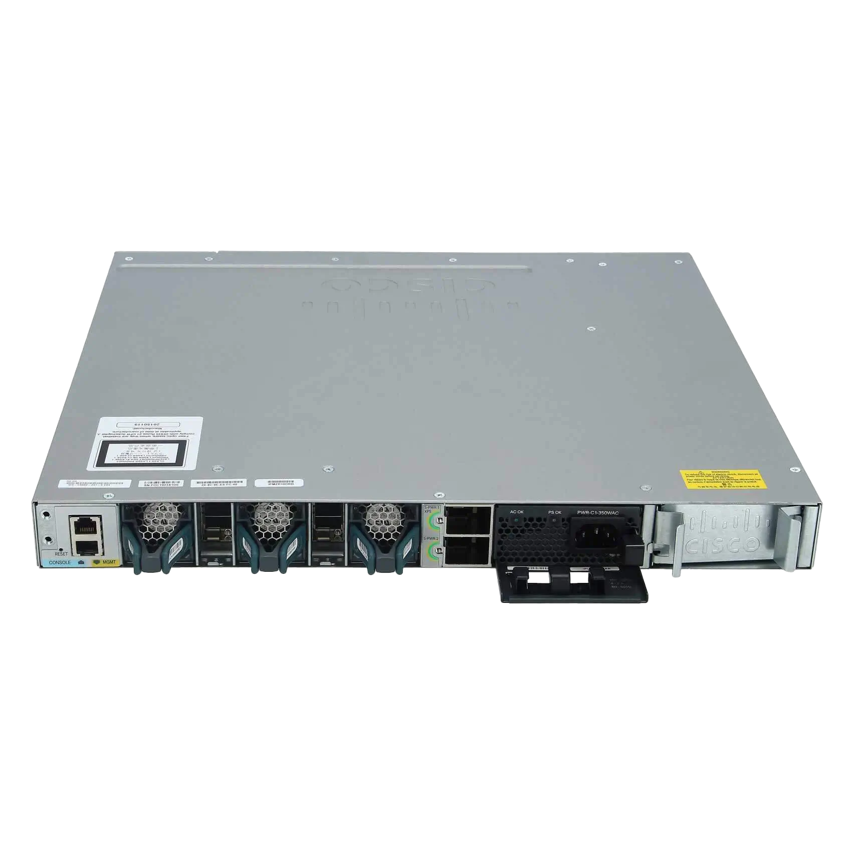 سوئیچ مدیریتی 24 پورت گیگابیتی POE سیسکو WS-C3850-24P-S