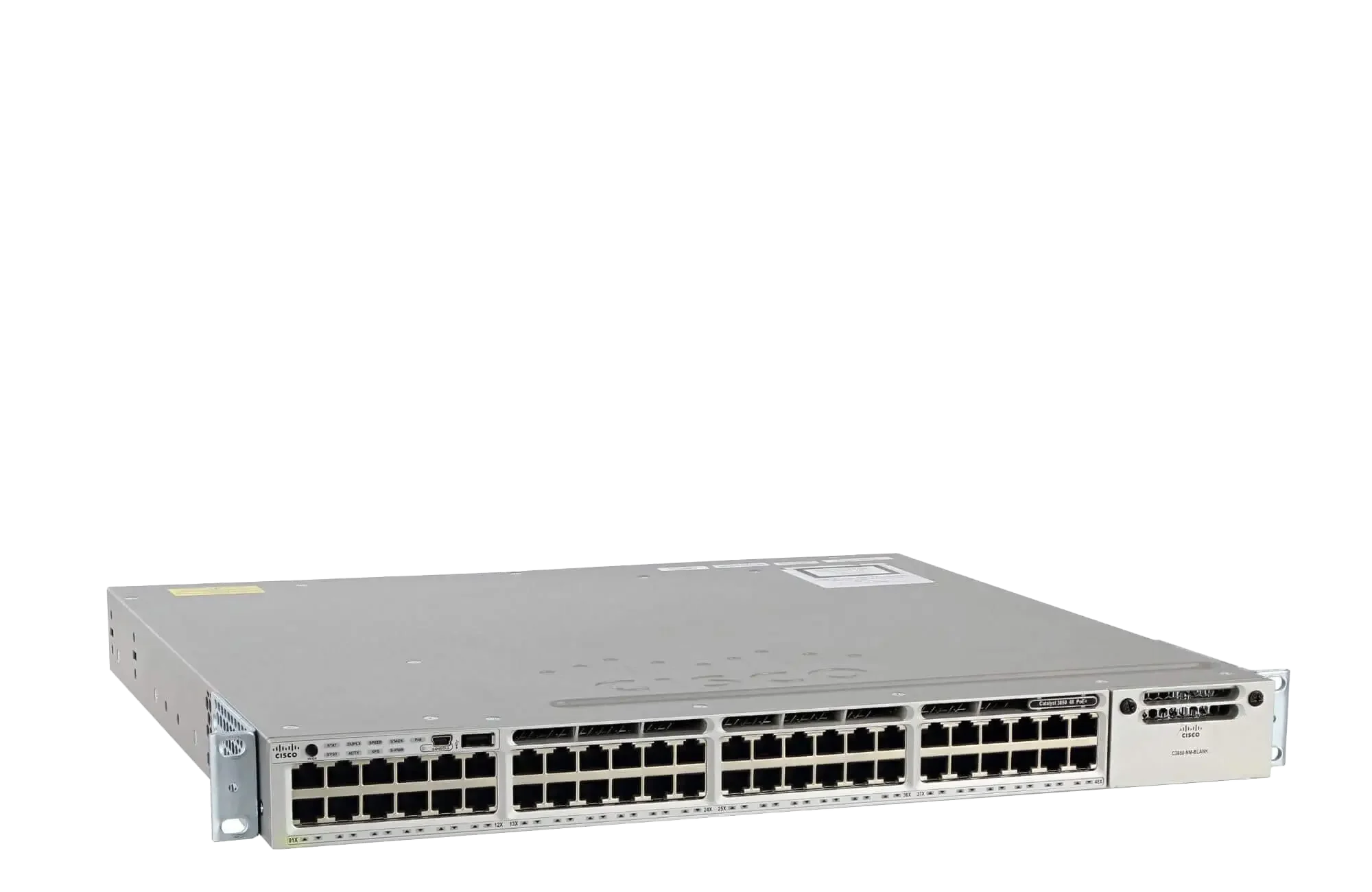 سوئیچ مدیریتی 48 پورت گیگابیتی POE سیسکو WS-C3850-48F-E