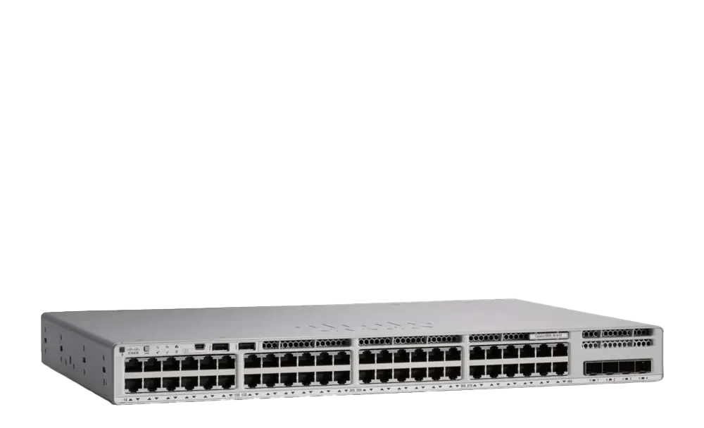 سوئیچ مدیریتی 48 پورت گیگابیتی سیسکو مدل C9200L-48T-4G-E