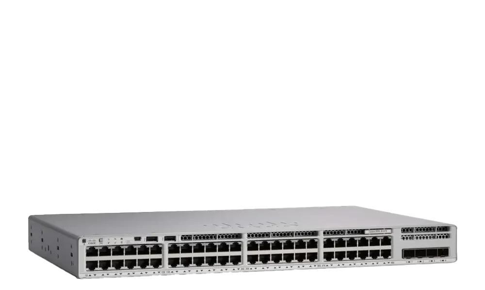 سوئیچ مدیریتی 48 پورت گیگابیتی سیسکو مدل C9200L-48T-4X-E