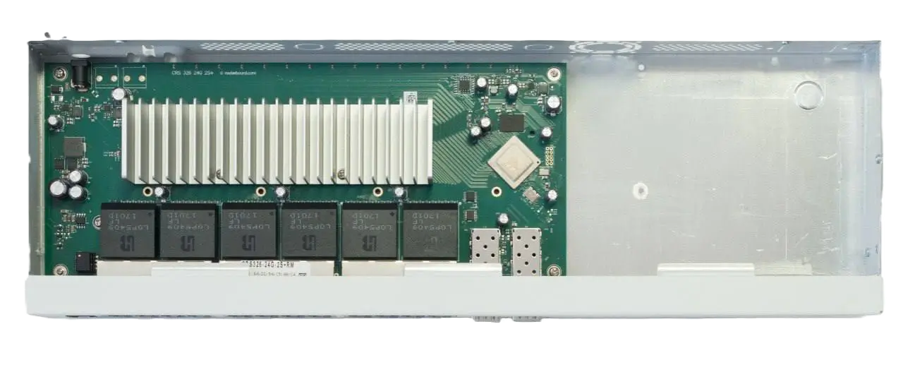 روتر سوئیچ 24 پورت گیگابیتی میکروتیک CRS326-24G-2S+RM