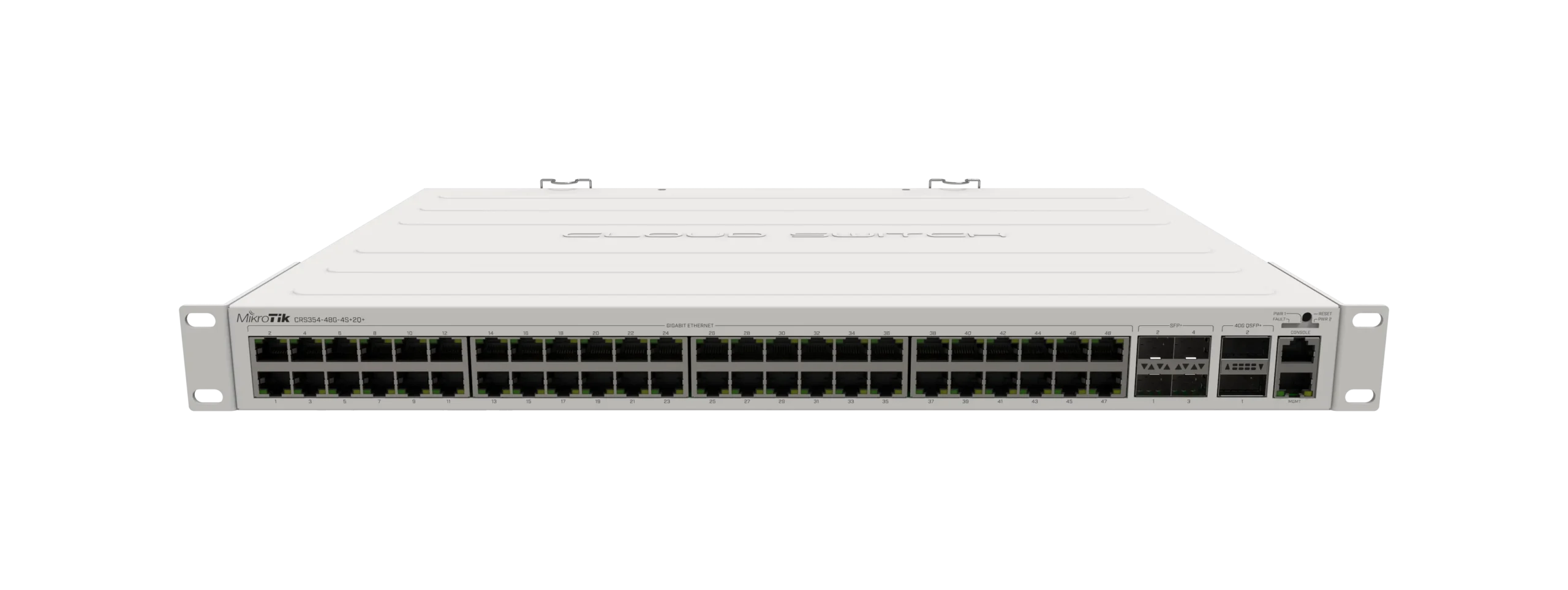 روتر سوئیچ 48 پورت گیگابیتی میکروتیک مدل CRS354-48G-4S+2Q+RM