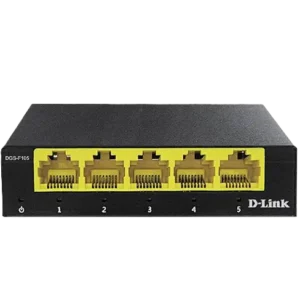 سوئیچ گیگابیتی دسکتاپ 5 پورت دی لینک مدل DGS-F105