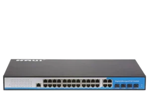 سوئیچ 24 پورت گیگابیتی POE اچ آر یو آی HR-AFGM-2444S-400